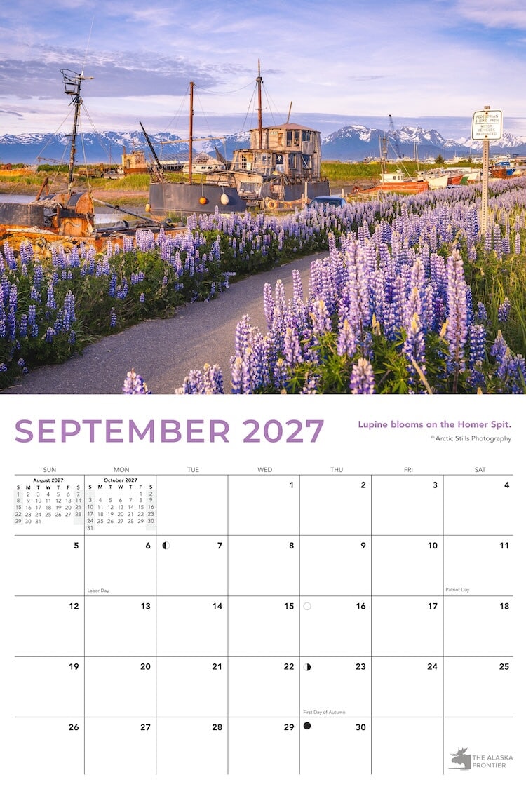 2027 Alaska Calendar