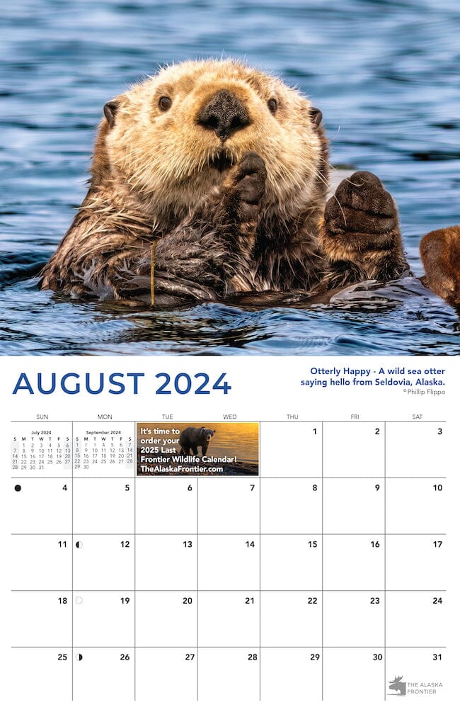 2024 Alaska Wildlife Calendar