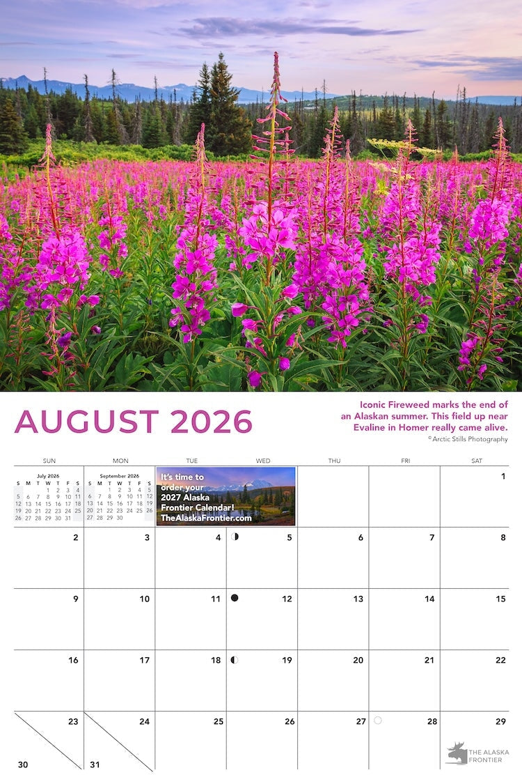 2026 Alaska Calendar