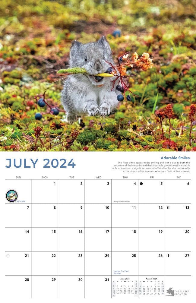 Hatcher The Pika 2024 Calendar