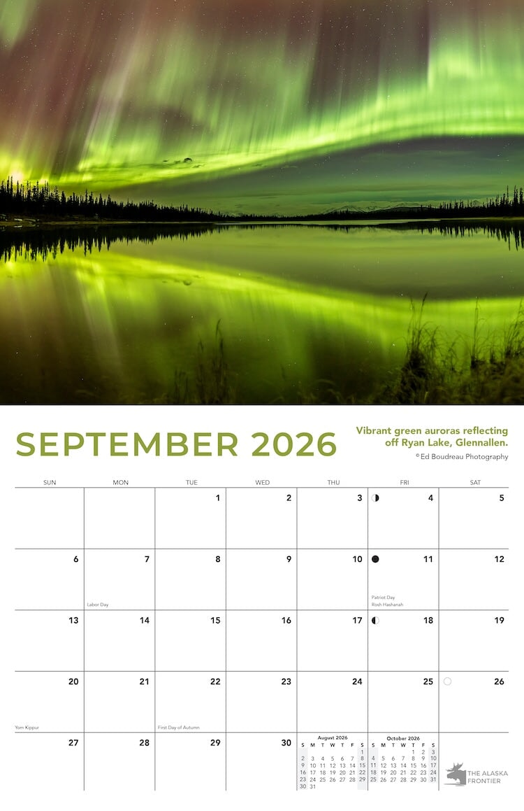 2026 Aurora Calendar