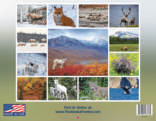2022 Alaska Wildlife Calendar