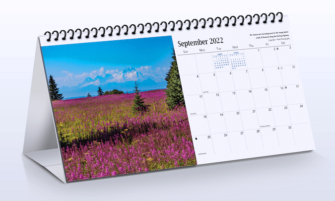 2022 Desk Calendar