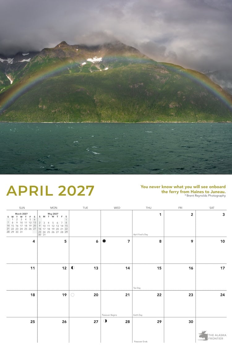 2027 Alaska Calendar