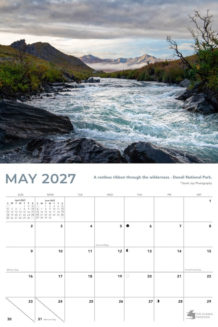 2027 Alaska Calendar