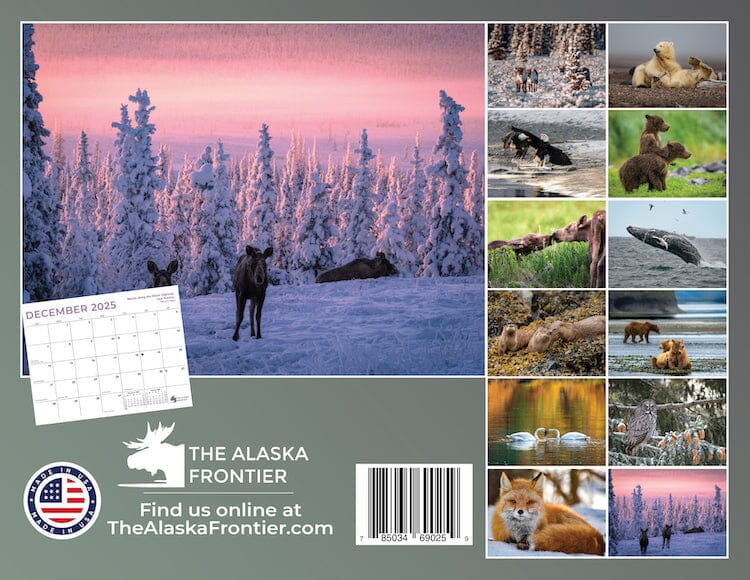 2025 Alaska Wildlife Calendar