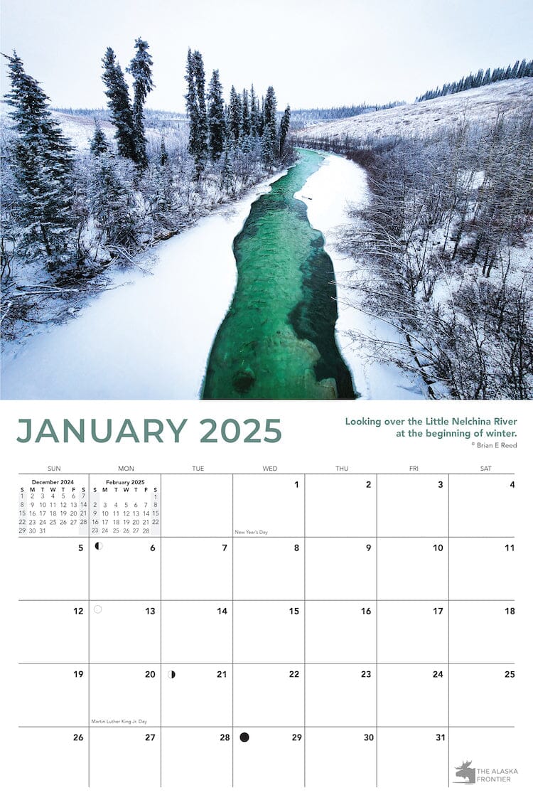 2025 Alaska Calendar Get Free Shipping For A Limited Time The