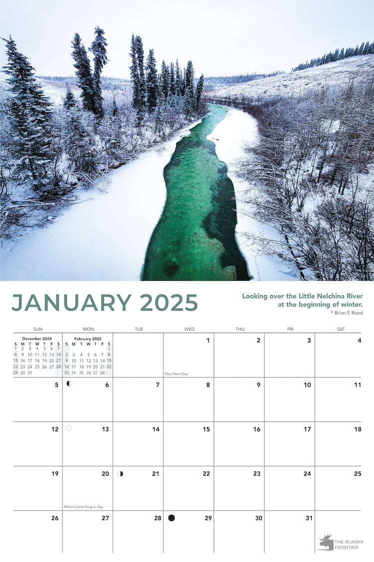 2025 Alaska Calendar