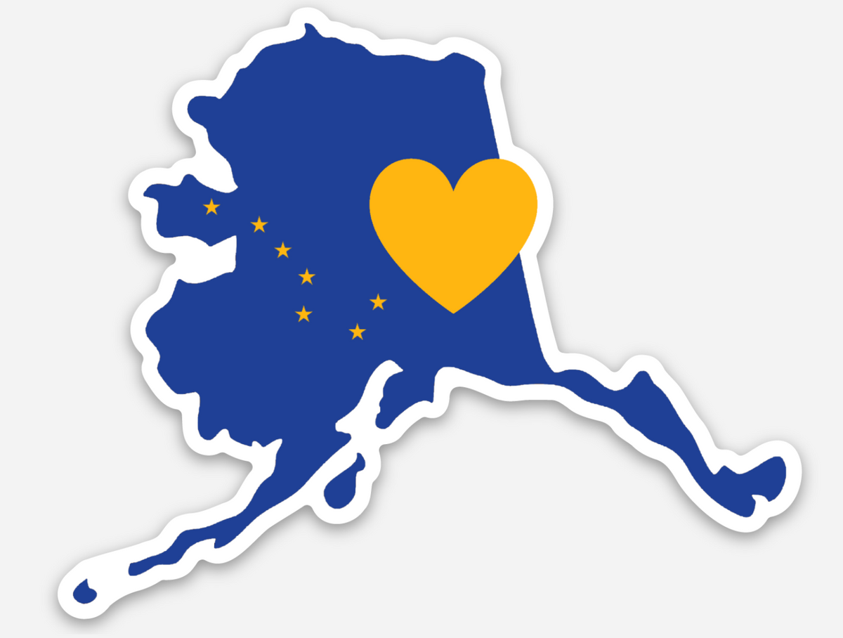 Alaska State Decal