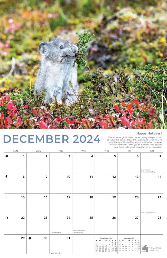 Hatcher The Pika 2024 Calendar