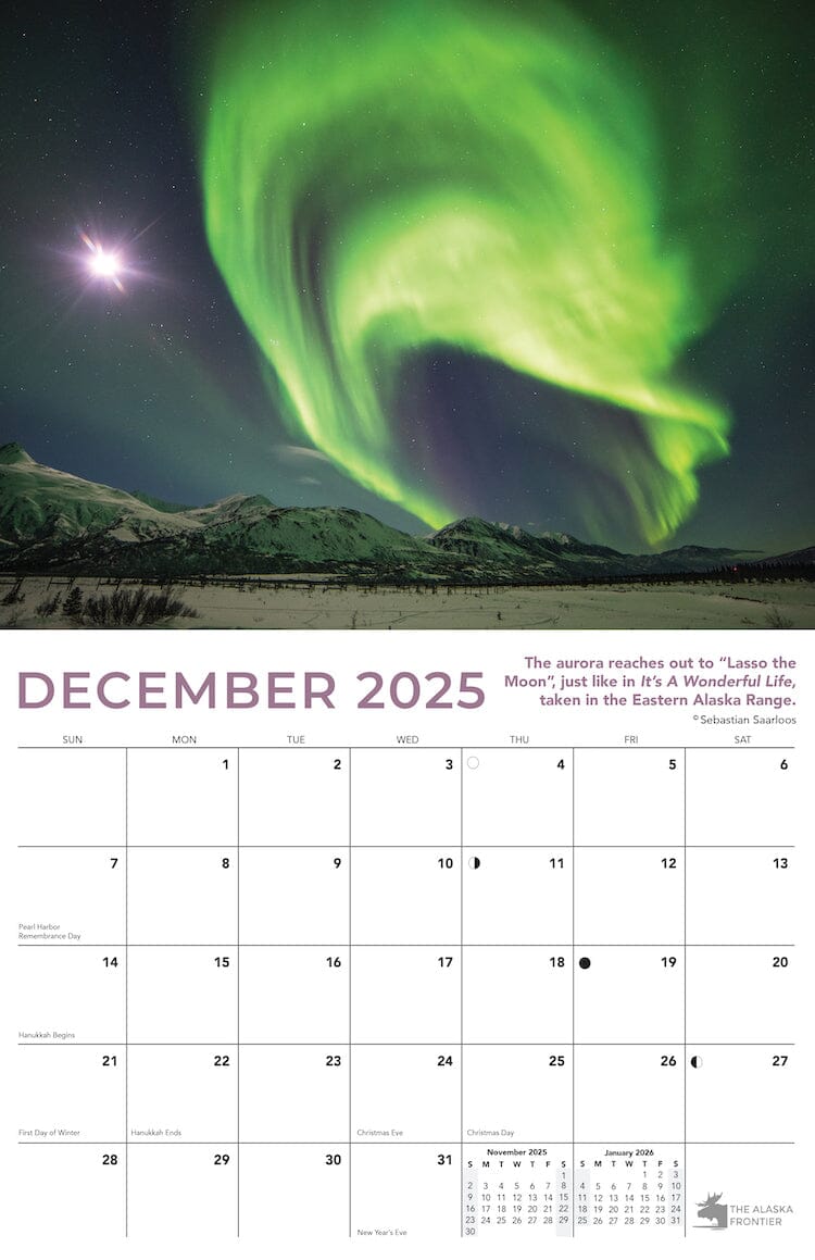 2025 Aurora Calendar