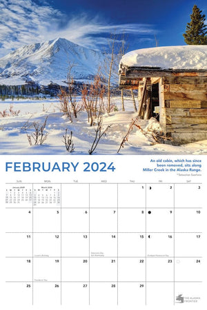 2024 Alaska Calendar