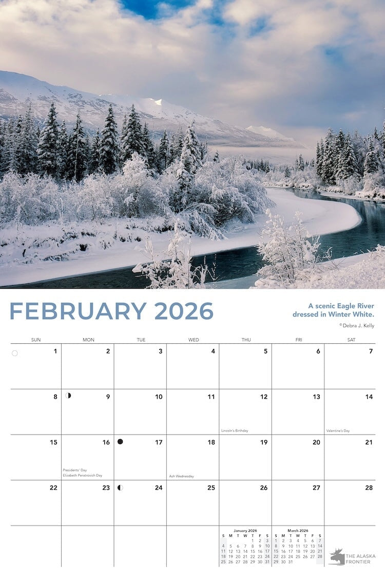 2026 Alaska Calendar Now Available | 12 Beautiful Pictures ...