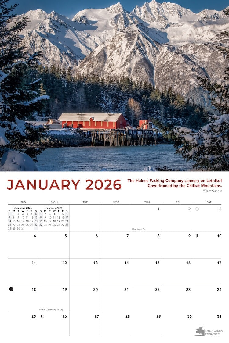 2026 Alaska Calendar