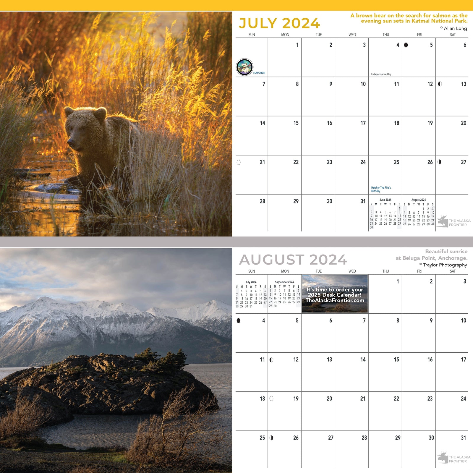 2024 Desk Calendar