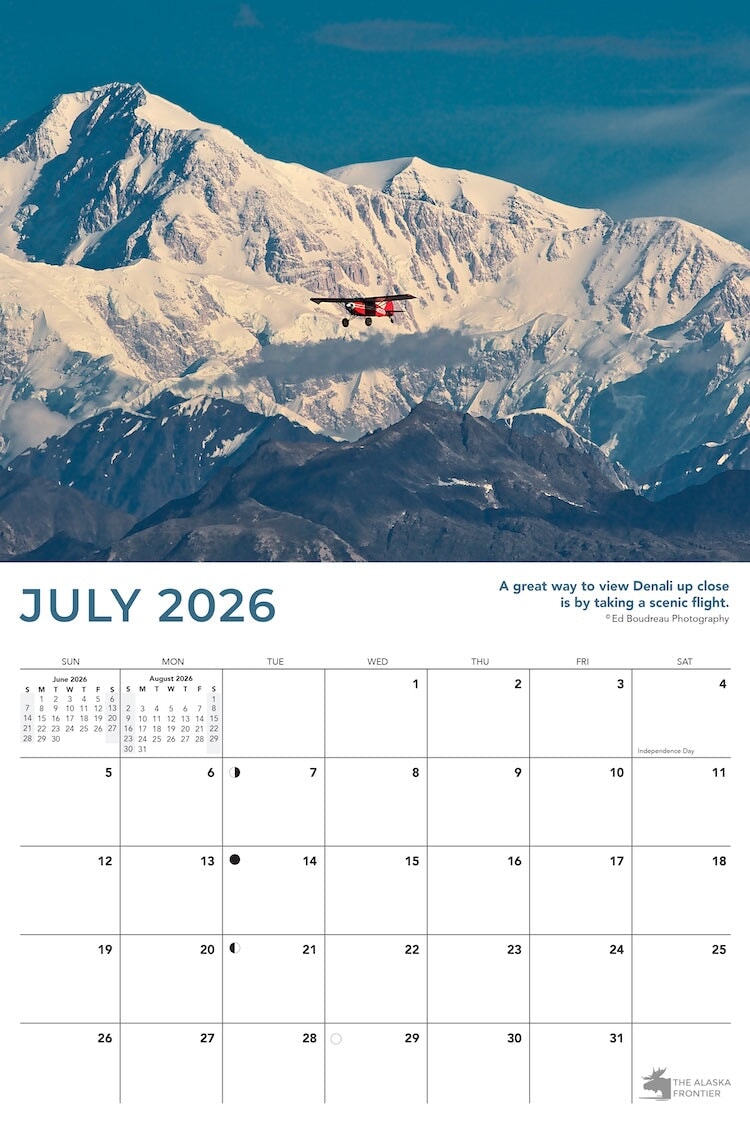 2026 Alaska Calendar