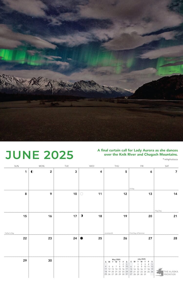 2025 Aurora Calendar