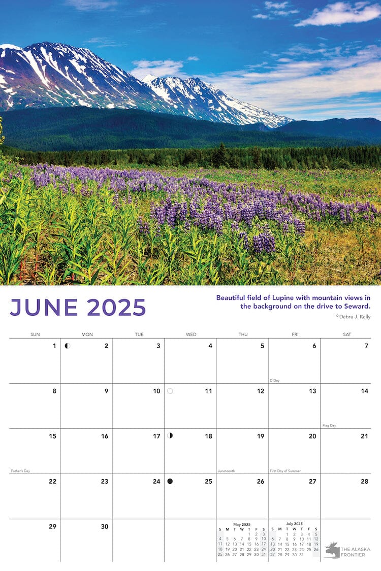 2025 Alaska Calendar