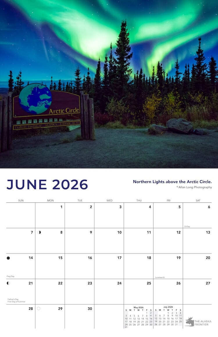 2026 Aurora Calendar