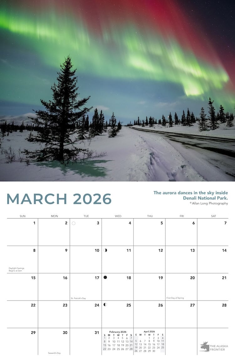 2026 Aurora Calendar