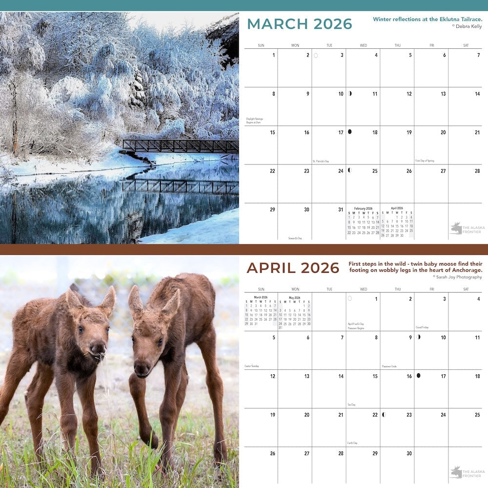 2026 Desk Calendar