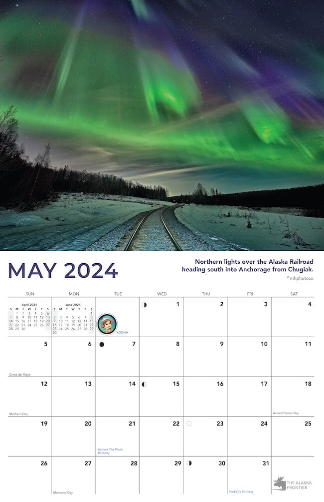 2024 Aurora Calendar