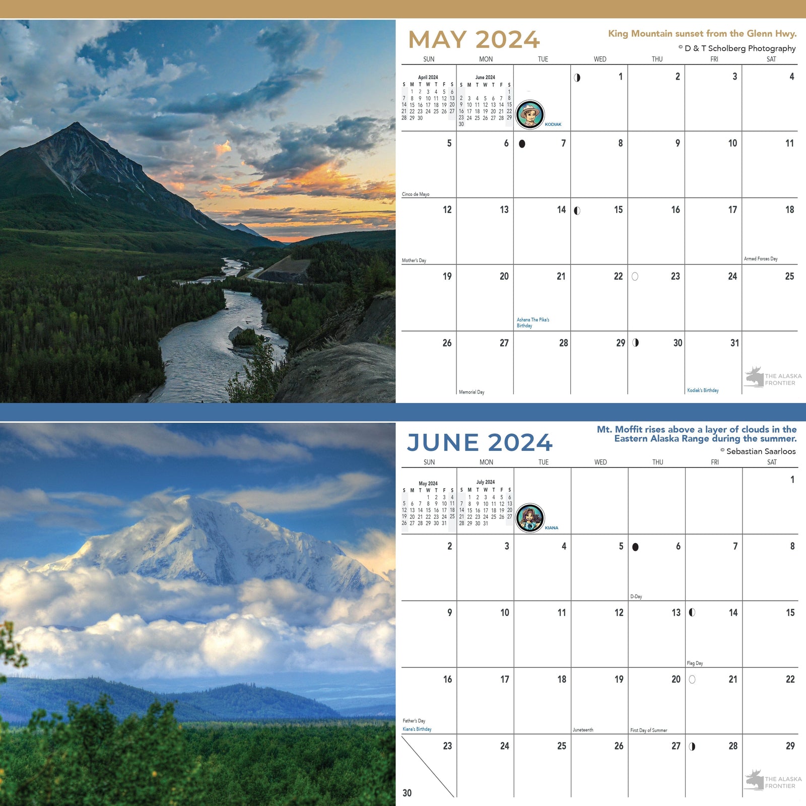 2024 Desk Calendar