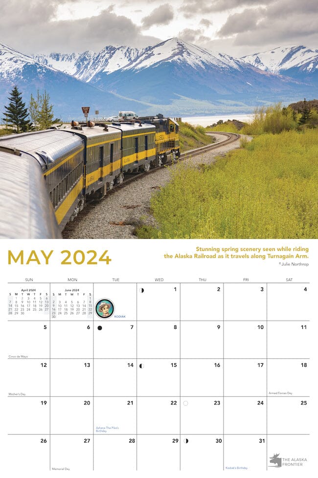 2024 Alaska Calendar