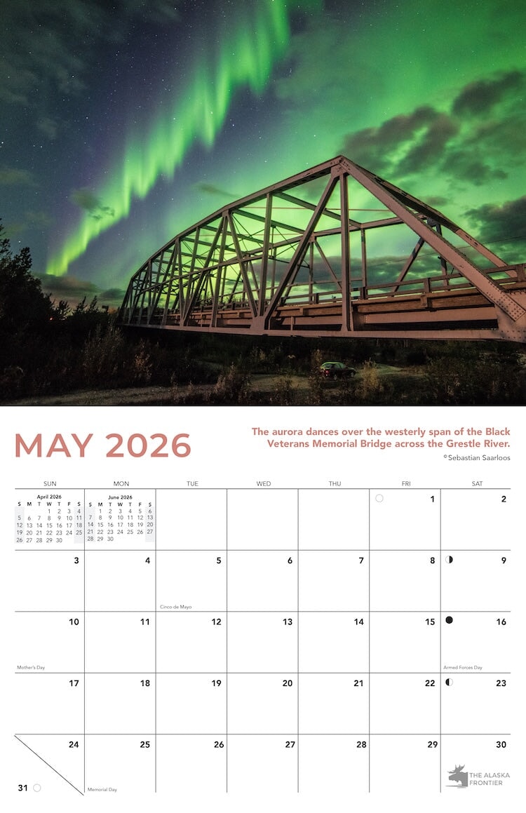 2026 Aurora Calendar