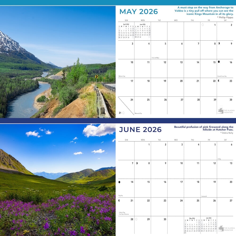 2026 Desk Calendar