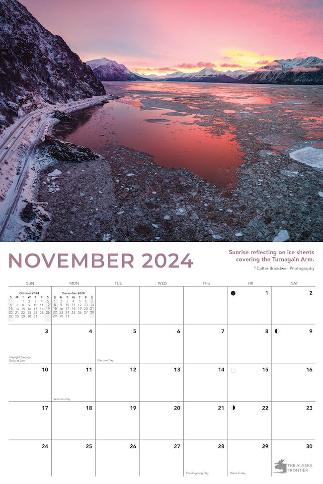 2024 Alaska Calendar