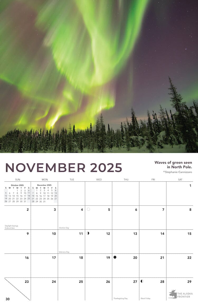 2025 Aurora Calendar