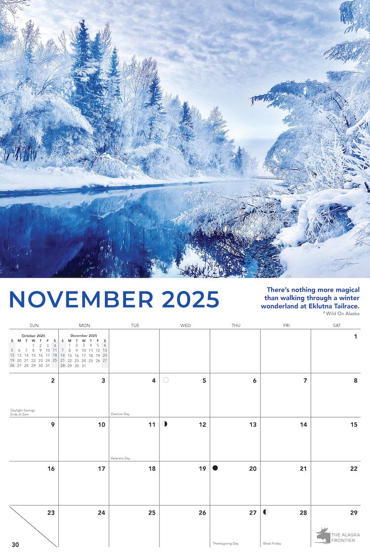 2025 Alaska Calendar