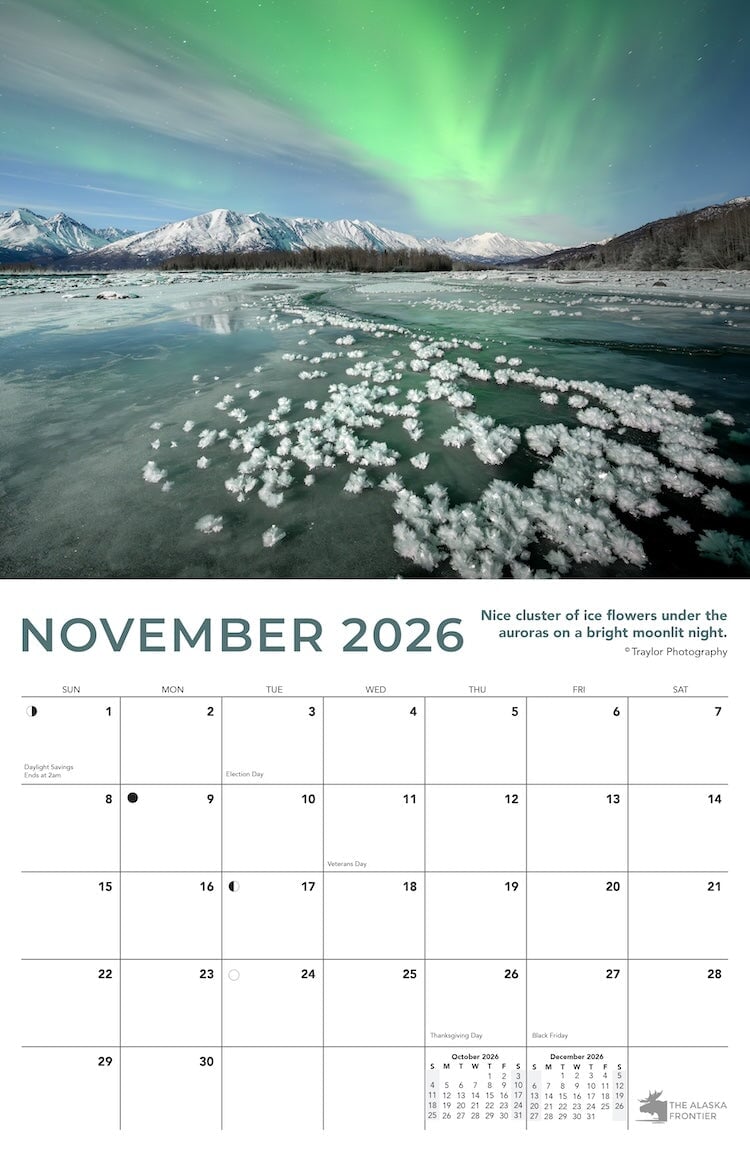 2026 Aurora Calendar