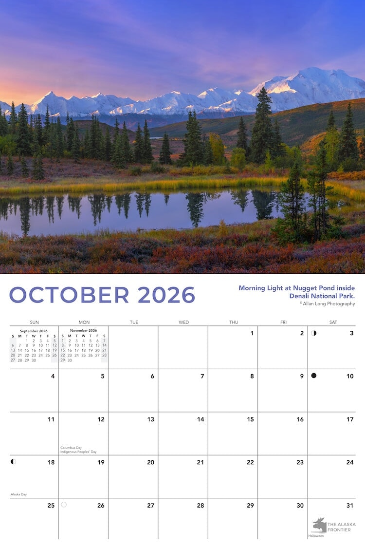 2026 Alaska Calendar