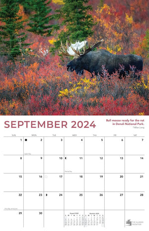 2024 Alaska Wildlife Calendar
