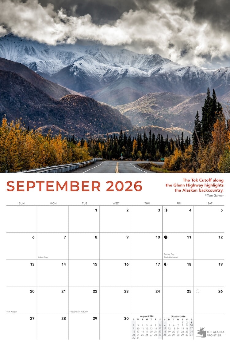 2026 Alaska Calendar