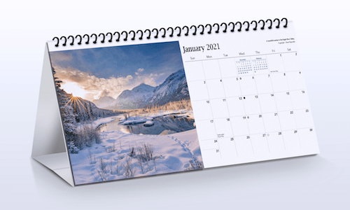 2021 Desk Calendar
