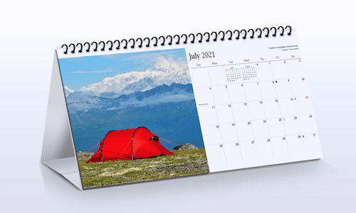2021 Desk Calendar