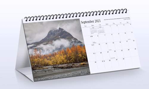 2021 Desk Calendar