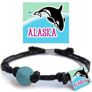 Alaska Orca Earth Bracelet
