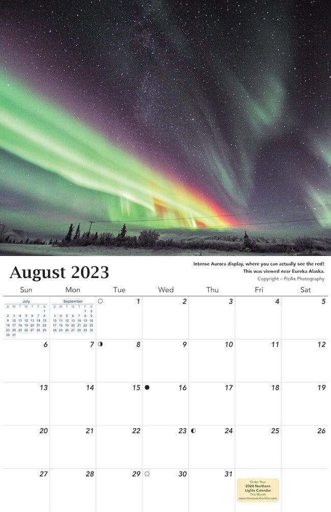 2023 Aurora Calendar