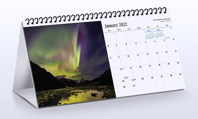 2022 Desk Calendar