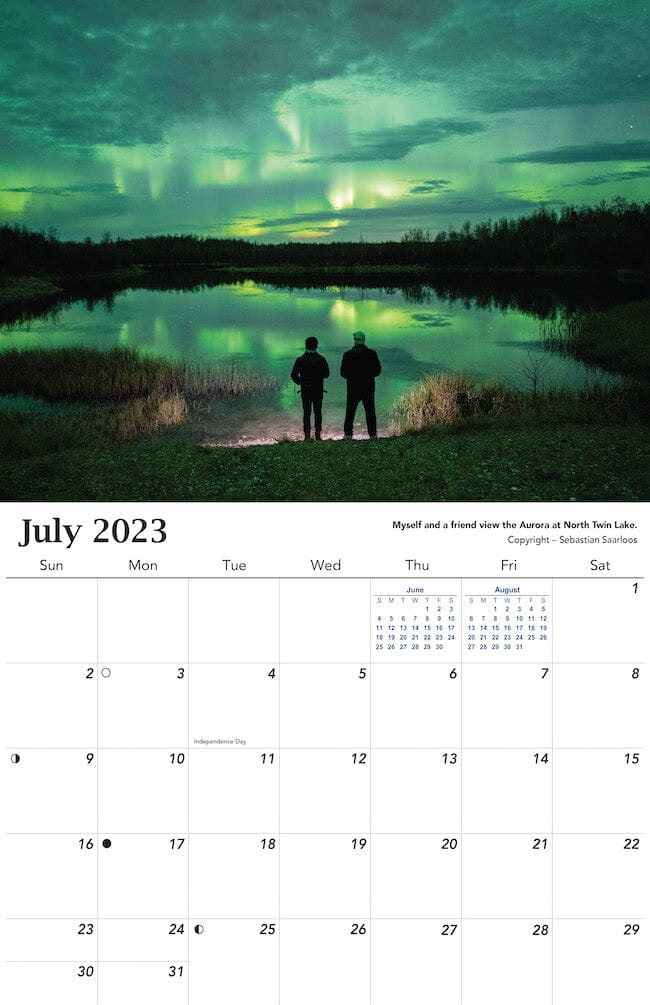 2023 Aurora Calendar