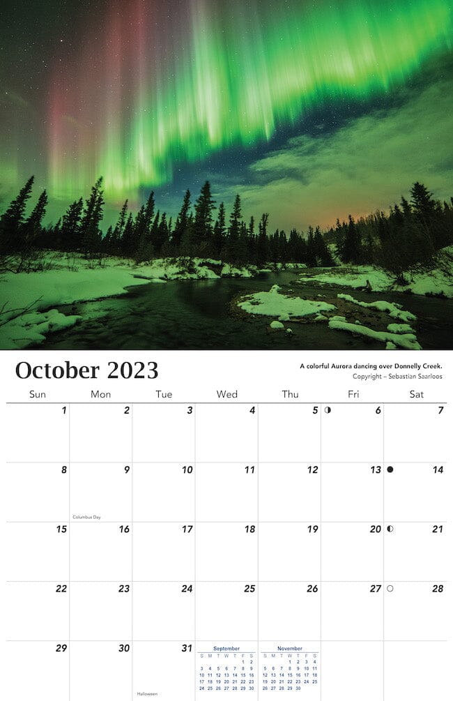 2023 Aurora Calendar
