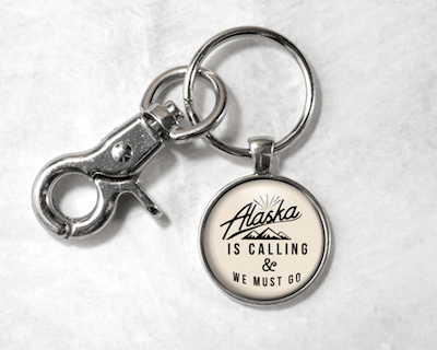 Alaska Is Calling | Cream Background