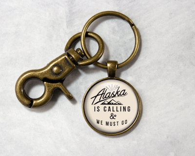 Alaska Is Calling | Cream Background