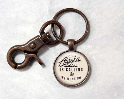 Alaska Is Calling | Cream Background