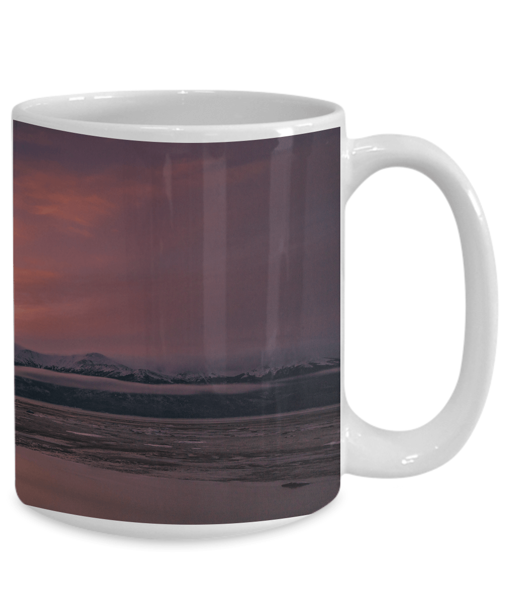 Turnagain Arm Sunrise | Full Wrap Mug