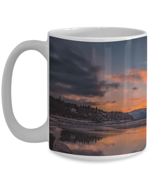 Turnagain Arm Sunrise | Full Wrap Mug